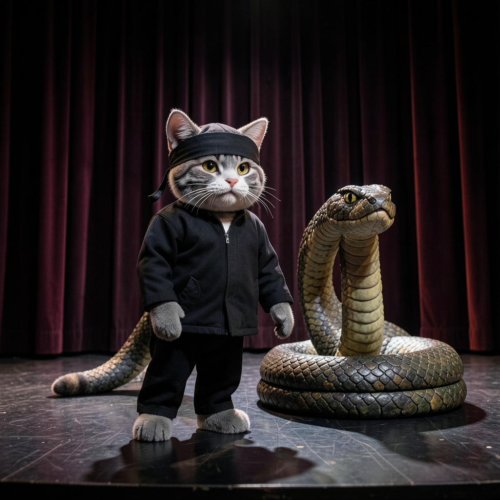 Toto the Ninja Cat show coming to Worthing Pavilion Theatre in October